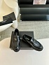 Женские лоферы чёрного цвета Prada Monolith premium