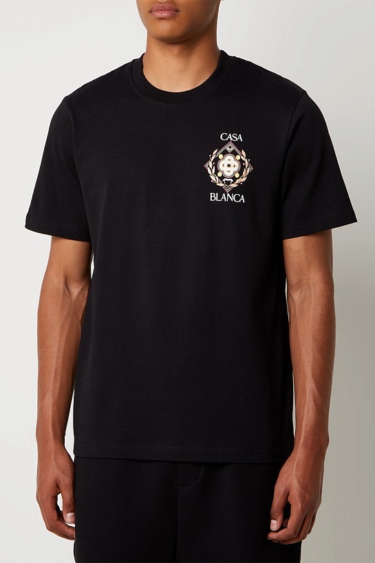 Чёрная футболка Casablanca Championship