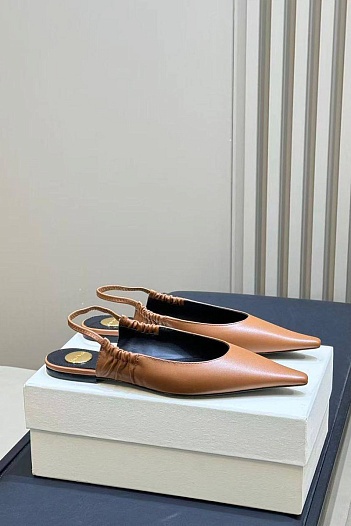 Женские кожаные мюли Yves Saint Laurent premium   