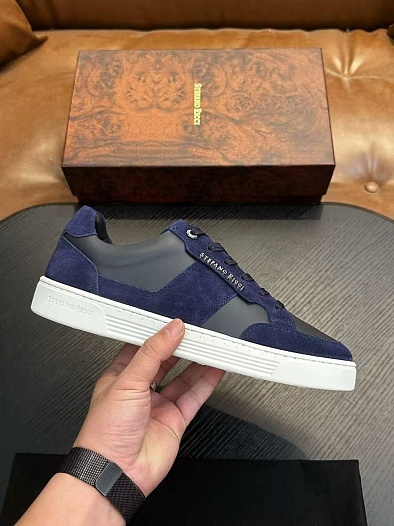 Мужские комбинированные кроссовки Stefano Ricci   