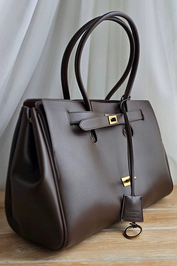 Кожаная сумка Balenciaga Carry All 37x26 см   