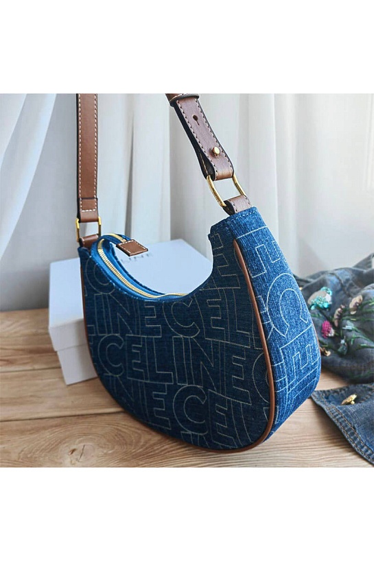 Сумка-хобо Celine Ava Monogram 24x14 см