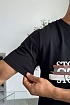 Мужская футболка чёрного цвета Stone Island
