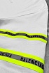 Оверсайз футболка Balenciaga reflective tape - White