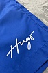 Мужские шорты Hugo Boss синего цвета