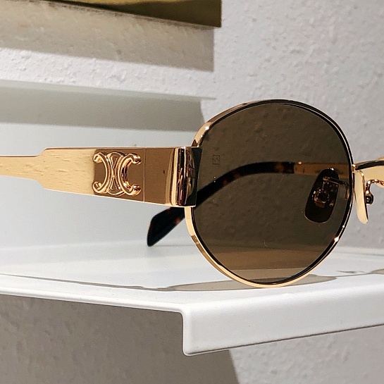 Солнцезащитные очки Celine Triomphe Metal