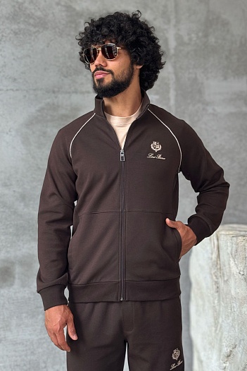 Спортивный костюм коричневого цвета Loro Piana   