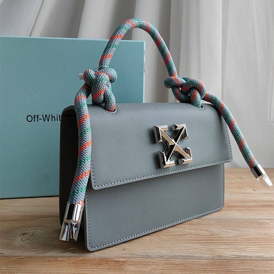 Женская кожаная сумка Off-White 1.4 Jitney 21.5x15 см (4 расцветки)