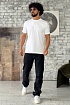 Футболка белого цвета Calvin Klein embroidered-logo