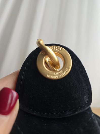 Замшевая сумка Chanel 31x20 см   