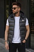 Мужской жилет Moncler logo-patch - Grey