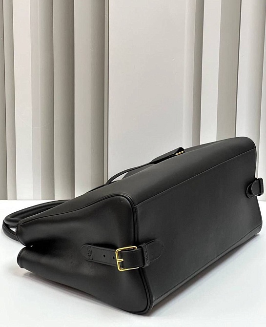 Женская сумка Celine Appoline Medium Premium 37.5x22x16 см - Black