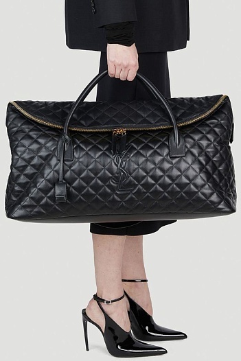 Женская дорожная сумка Yves Saint Laurent 54x37 см -Black   