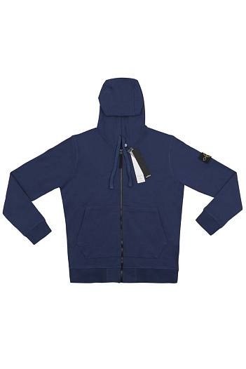 Мужская кофта серого цвета Stone Island compass-patch   