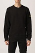 Свитшот чёрного цвета Stone Island compass-patch