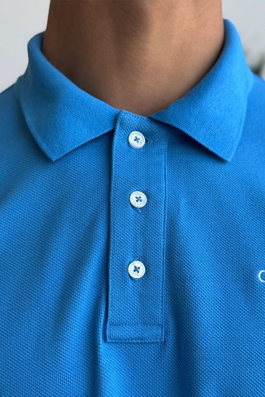 Мужское синее поло Christian Dior