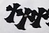 Белая оверсайз футболка Gothic logo