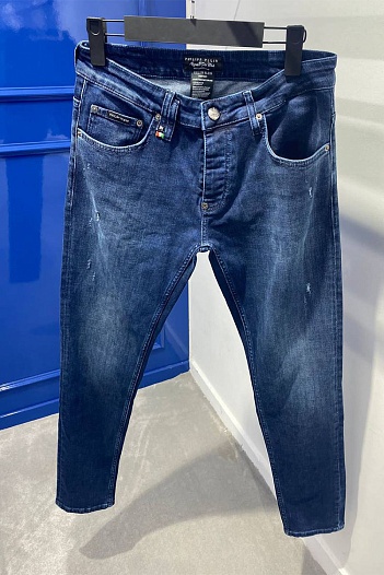 Мужские синие джинсы Philipp Plein   