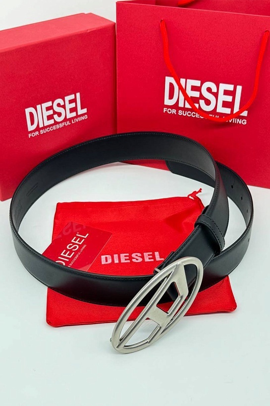 Кожаный ремень Diesel (ширина 3.8 см, длина 100 / 105 см)