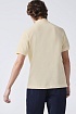 Мужское бежевое поло Lacoste Classic Fit