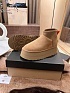 Женские ботинки с мехомм UGG Deeper - Chestnut