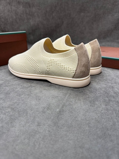 Мужские текстильные лоферы Loro Piana   