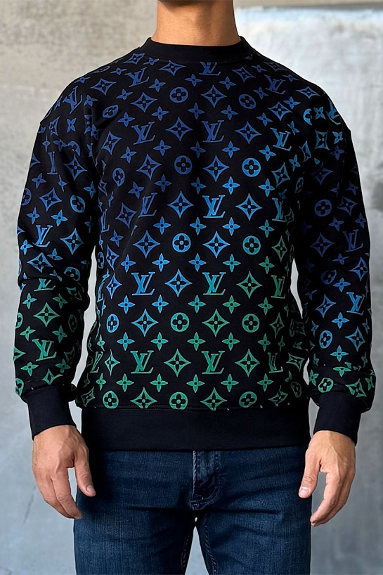 Мужской свитшот Louis Vuitton Gradient Monogram