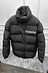 Мужская утеплённая куртка Dsquared2 чёрного цвета