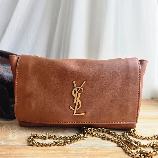 Кожаная сумка Yves Saint Laurent Kate 33x19 см