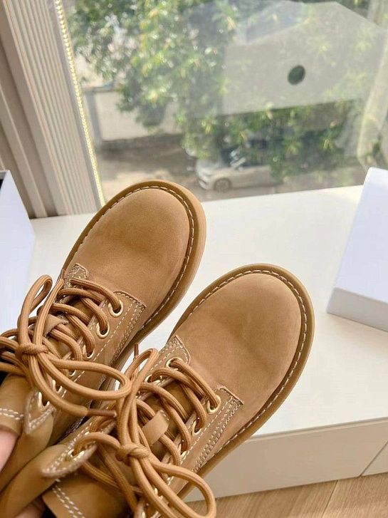 Женские ботинки Celine Premium - Brown