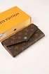 Кожаный кошелек Louis Vuitton Sarah Premium 19x10.5x2.5 см