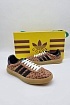 Женские кроссовки Gucci x Adidas Gazelle Collaboration - Brown