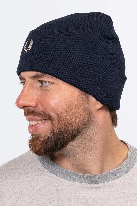 Шапка Fred Perry logo-embroidered - Blue