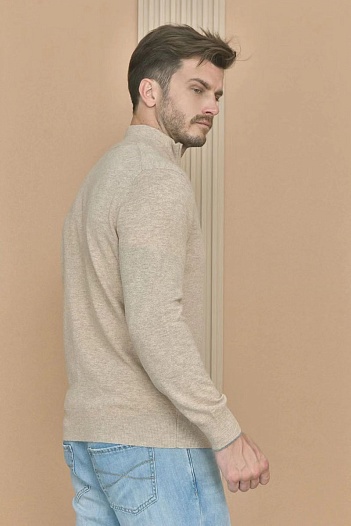 Кашемировый свитер Brunello Cucinelli Premium - Dark Beige   