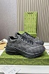 Кожаные кроссовки Gucci GG Rhyton - Grey