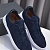 Замшевые кроссовки Ermenegildo Zegna Triple Stitch low-top - Navy