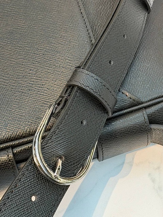 Кожаная сумка Montblanc Sartorial premium 24x22.5x5 см