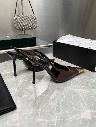 Женские кожаные туфли Yves Saint Laurent premium   