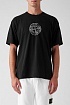 Мужская футболка Stone Island compass-print - Black