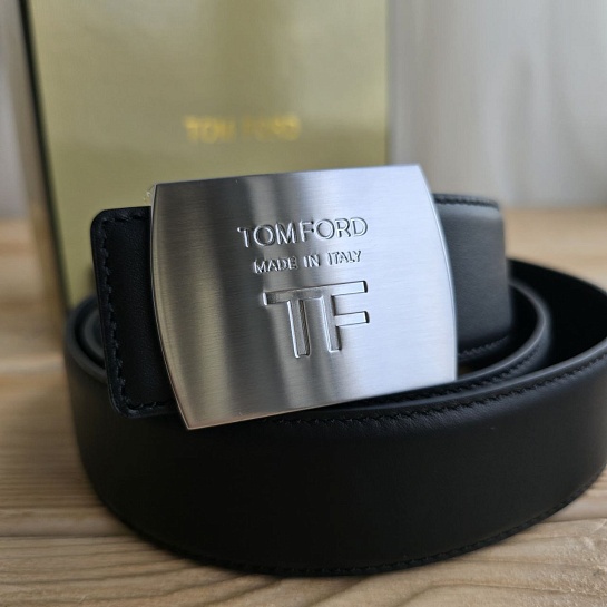 Кожаный ремень Tom Ford (длина 100 / 105 cм)