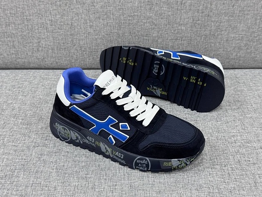 Комбинированные кроссовки Premiata Mick   