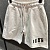 Мужские белые шорты Dsquared2 ICON-logo