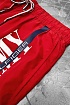 Мужские красные шорты Tommy Hilfiger logo-print