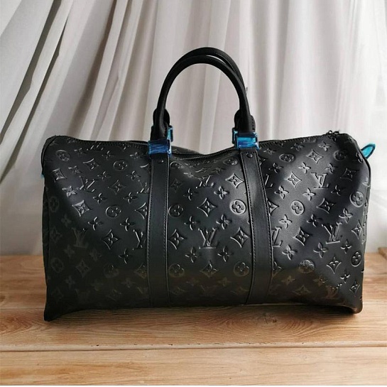 Дорожная сумка Louis Vuitton Keepall Monogram Eclipse 45x27 см