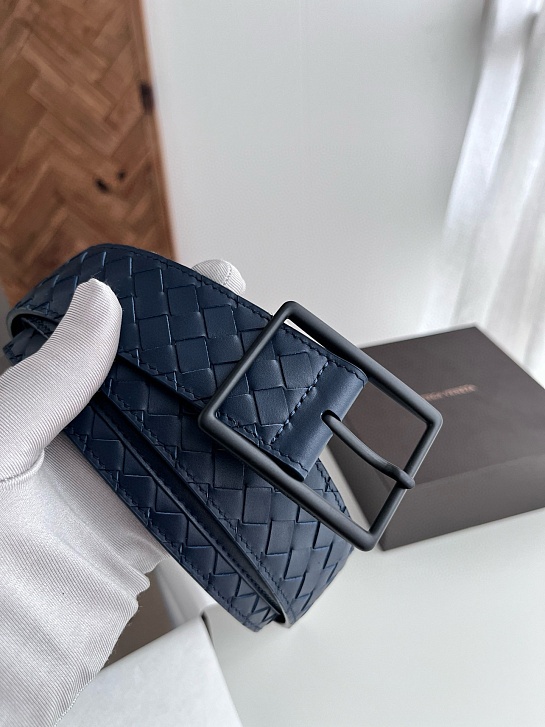 Кожаный ремень Bottega Veneta Premium (ширина 4 см)