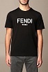 Футболка чёрного цвета Fendi Roma