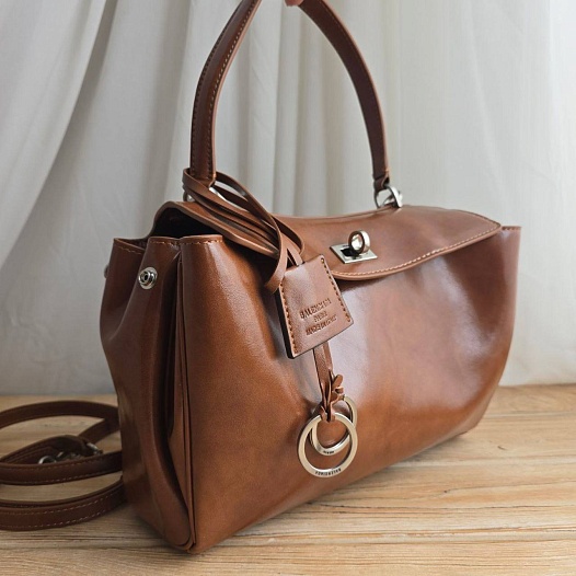 Кожаная сумка Balenciaga Rodeo Medium 35x25 см   