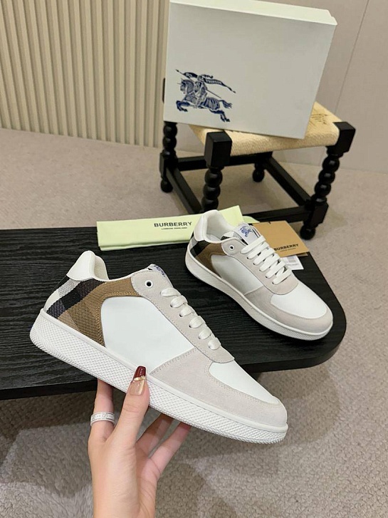 Мужские кроссовки Burberry Terrace - White