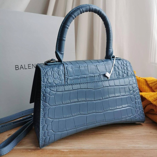 Кожаная сумка Balenciaga Hourglass S 23x14.5 см   