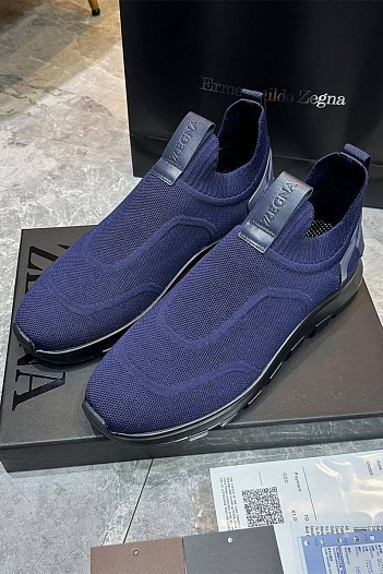 Мужские текстильные кроссовки Ermenegildo Zegna   
